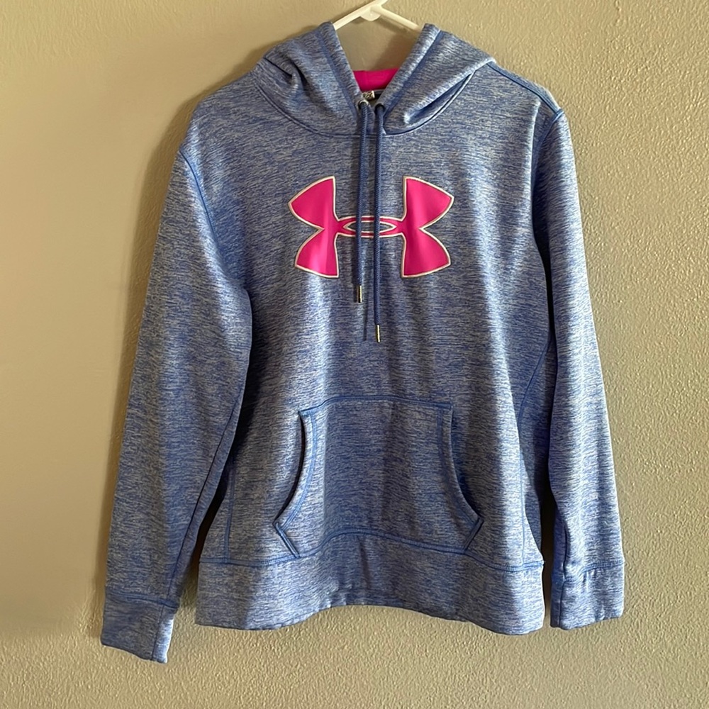 Under Armour Pullover Hoodie Sweatshirt Womens Size Large